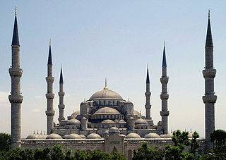 The Sultan Ahmed Mosque in Istanbul The Sultan Ahmed Mosque in Istanbul