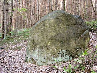 Imhoff-Stein in der Dahlener Heide Imhoff-Stein in der Dahlener Heide