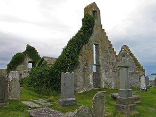 ruined chapel in Balnakeil / Durness / Scotland ruined chapel in Balnakeil / Durness / Scotland