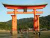 Torii and Itsukushima Shrine